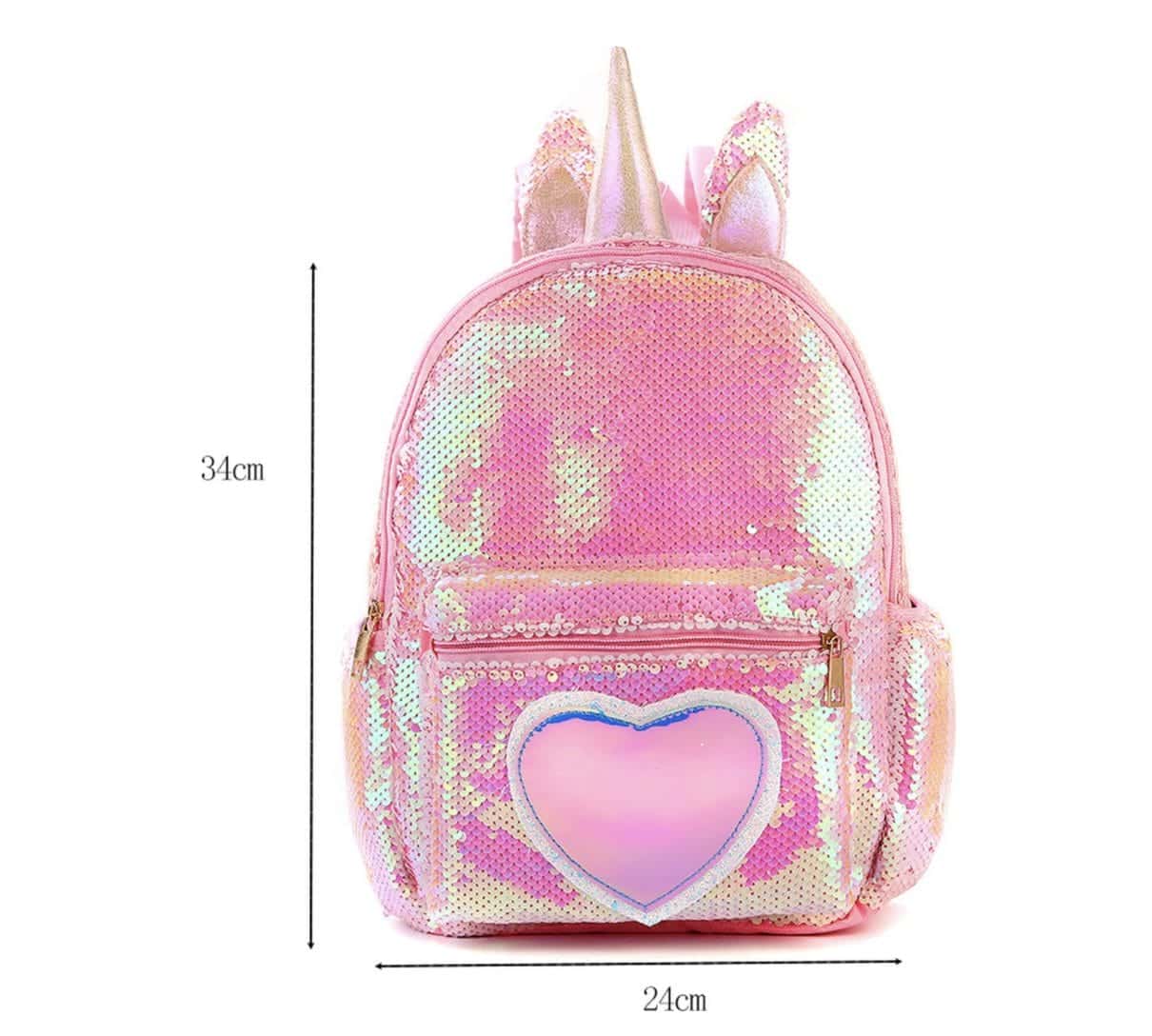 Schooltas - Rugzak Meisje - Eenhoorn rugtas - Unicorn rugzak - Afbeelding 2