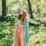 Frozen Elsa - Prinsessenjurk meisje - Roze + Blauwe verkleedjurk + Accessoires