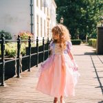 Rapunzel prinsessenjurk-Haarband-Lange handschoenen