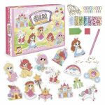 Diamond Painting Sleutelhangers - Dubbelzijdig - 15 x sleutelhanger - Hobby - Prinses - Kinderen - volledig pakket - Kinderfeestje - maak je eigen prinsessen sleutelhanger - Hanger