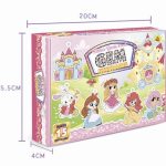 Diamond Painting Sleutelhangers - Dubbelzijdig - 15 x sleutelhanger - Hobby - Prinses - Kinderen - volledig pakket - Kinderfeestje - maak je eigen prinsessen sleutelhanger - Hanger