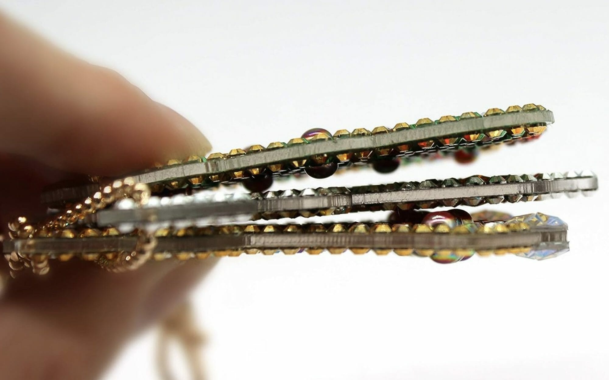 Diamond Painting Sleutelhanger - 8 stuks - Dubbelzijdig - Vogel - Vlinder - Hobby - Afbeelding 8