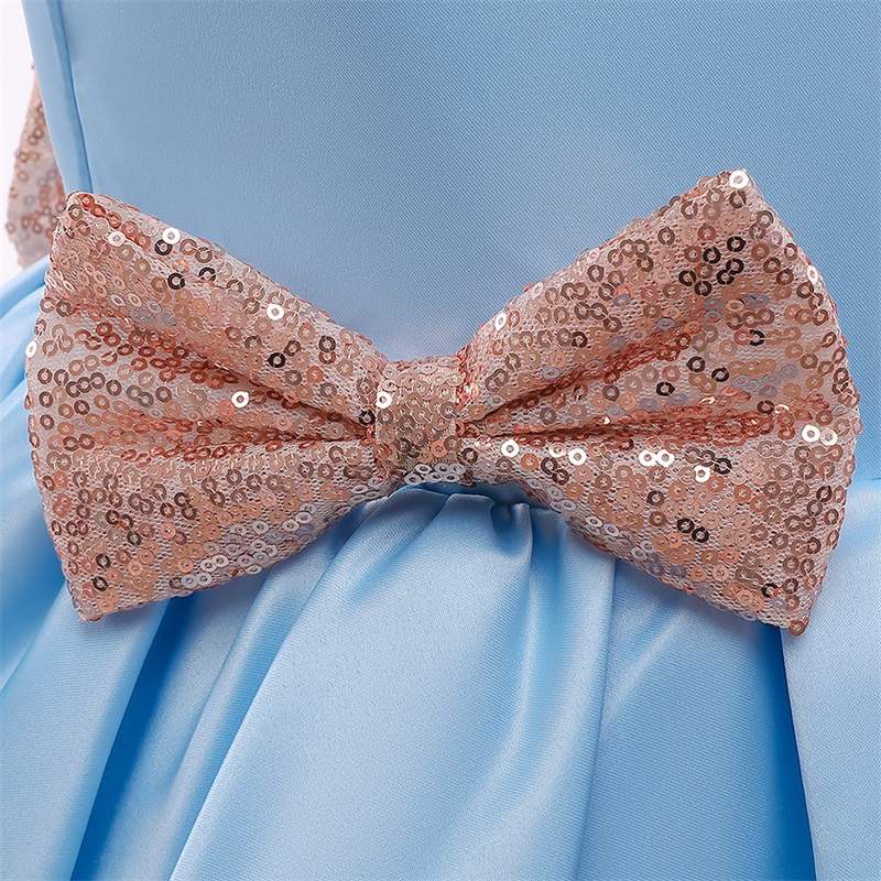 Feestjurk meisje - prinsessenjurk - wit - Afbeelding 18