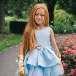 Feestjurk meisje - prinsessenjurk - roze