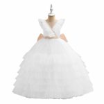 Feestjurk meisje - prinsessenjurk - wit