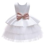 Feestjurk meisje - prinsessenjurk - wit
