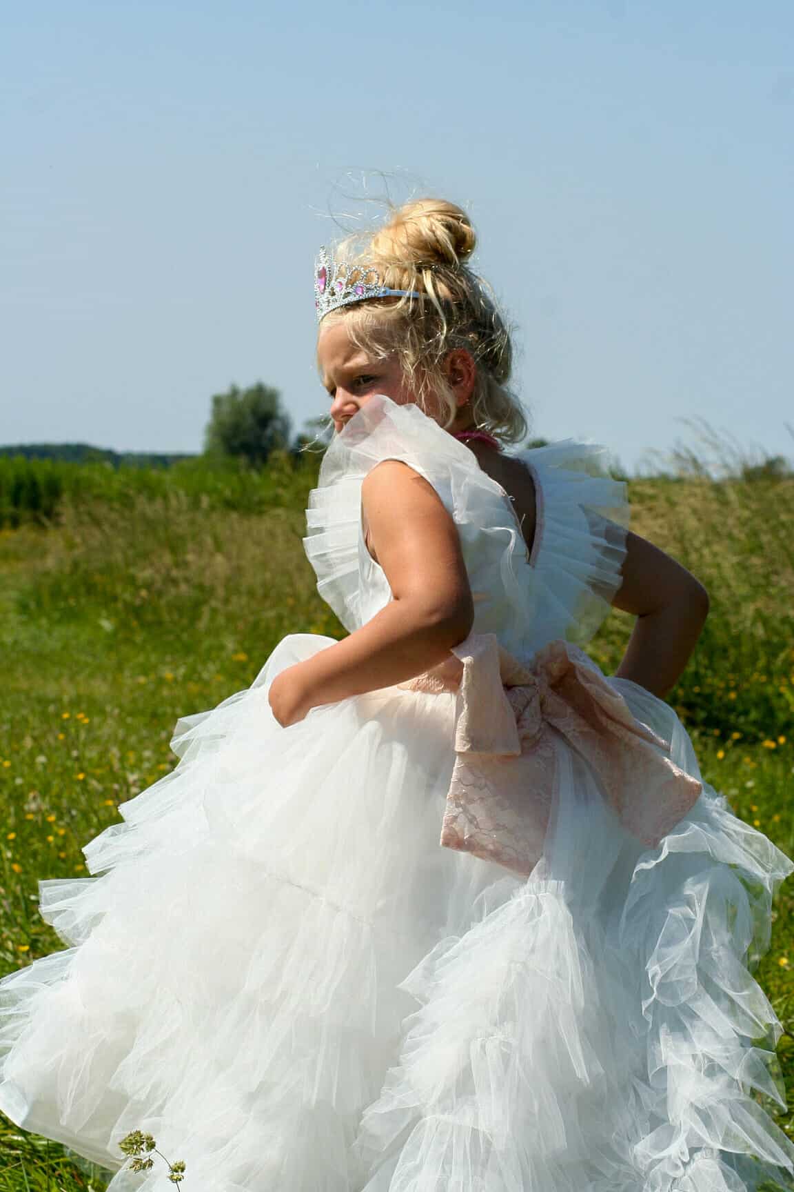 Het Betere Merk - feestjurk meisje - bruidsmeisjes jurken - Afbeelding 4