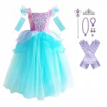 Zeemeermin jurk - Deluxe prinsessenjurk