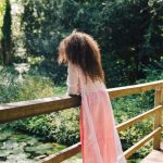 Roze prinsessenjurk met lange sleep + accessoires