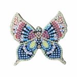 Diamond Painting Vlinder - Volwassenen - Hobby - Kinderen - volledig pakket - Kinderfeestje - Sleutelhanger - Hanger