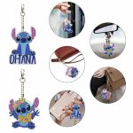 Diamond Painting Stitch  - 5 x Sleutelhanger