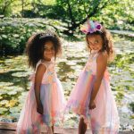 Unicorn jurk - Eenhoorn jurk - Prinsessenjurk meisje - Roze