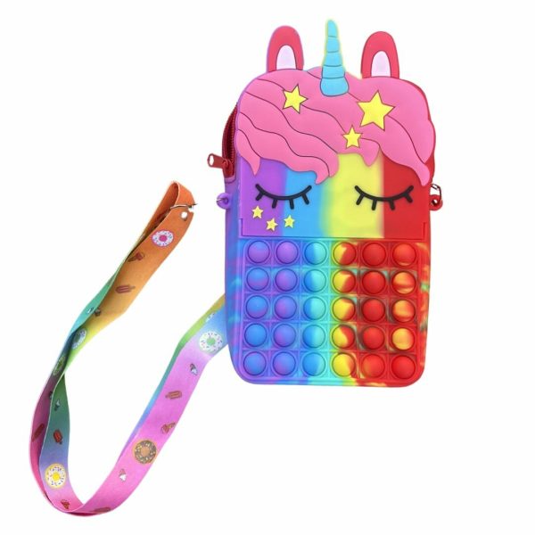 3-Pack-Fidget Toys-Pop It-multi-unicorn - Afbeelding 9