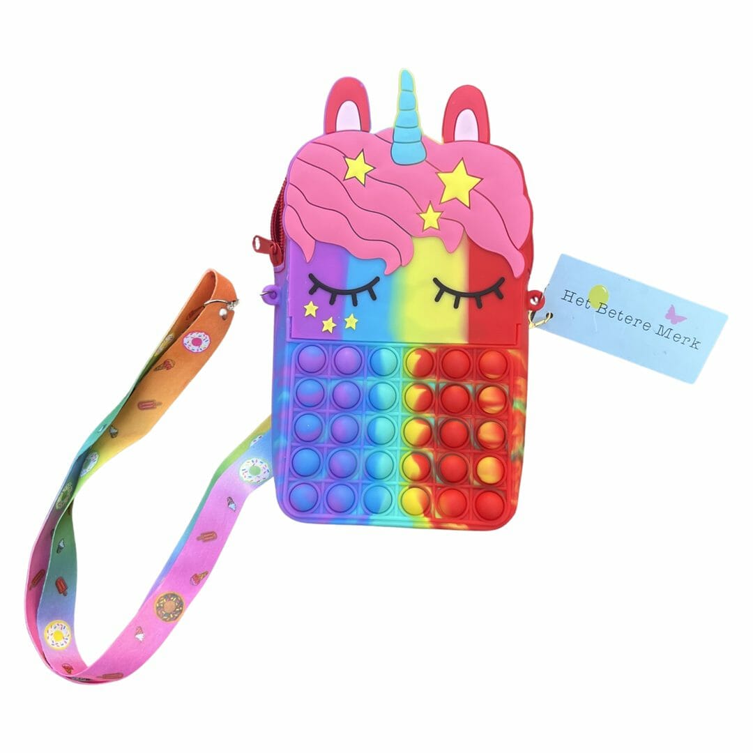 3-Pack-Fidget Toys-Pop It-multi-unicorn - Afbeelding 3