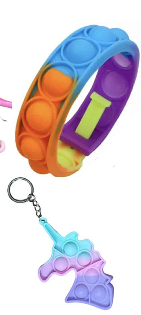 3-Pack-Fidget Toys-Pop It-multi-unicorn - Afbeelding 6