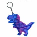 Fidget Toys-Dinosaurus-Pop It-Sleutelhanger
