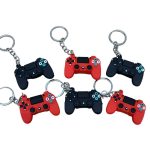 Traktatie Uitdeelcadeautjes Kinderen-6 x Game Controller Sleutelhanger