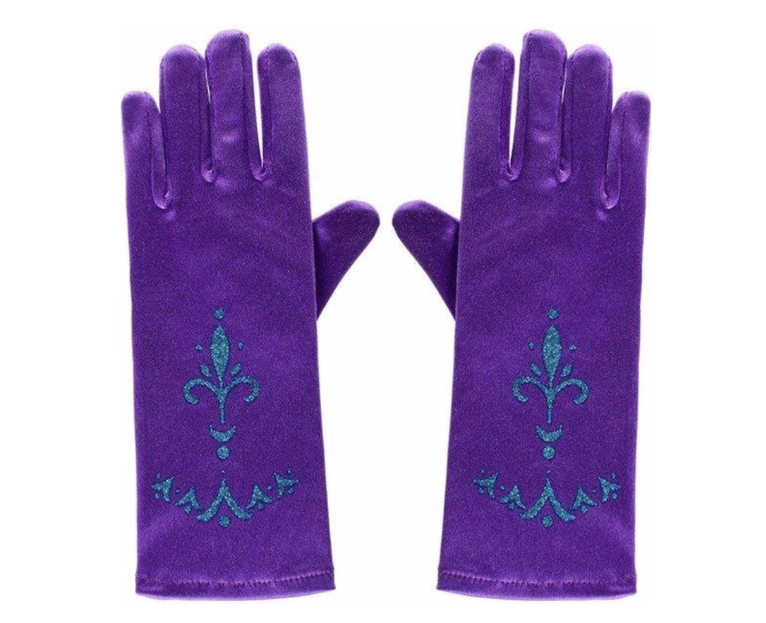 Prinsessen handschoenen - paars