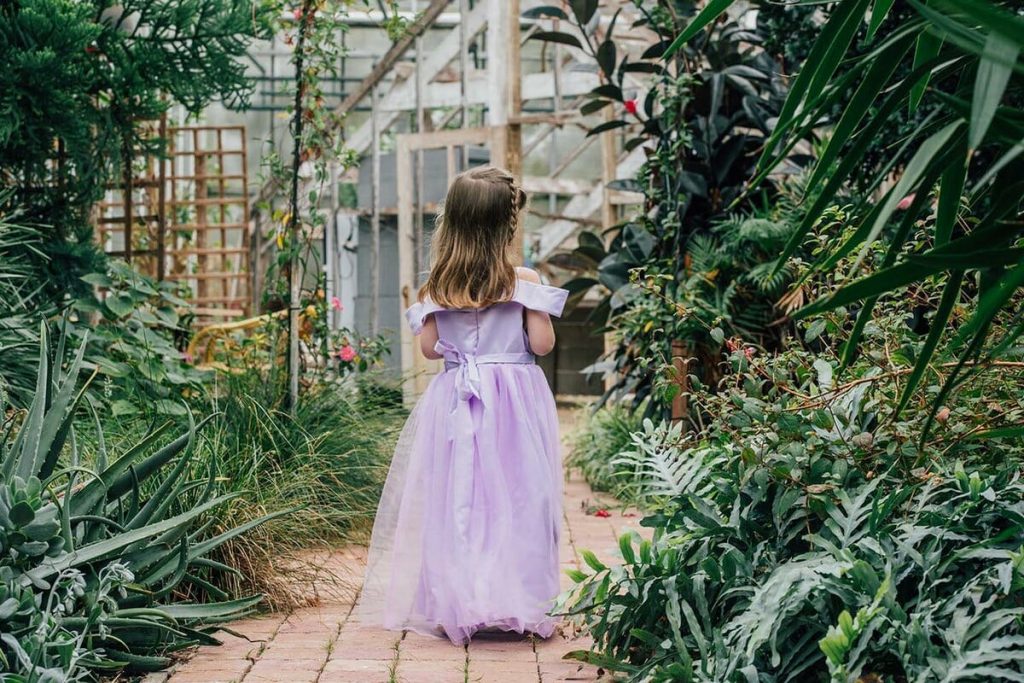 Prinsessenjurk Zwaan + Kroon, Toverstaf, Handschoenen, Juwelen - Afbeelding 5