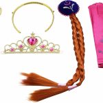 Frozen Anna toverstaf + tiara (kroon)- goud