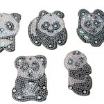 Diamond Painting Pandabeer + Uil +3D Hanger - Volwassenen - Kinderen - Sleutelhangers - Hobby