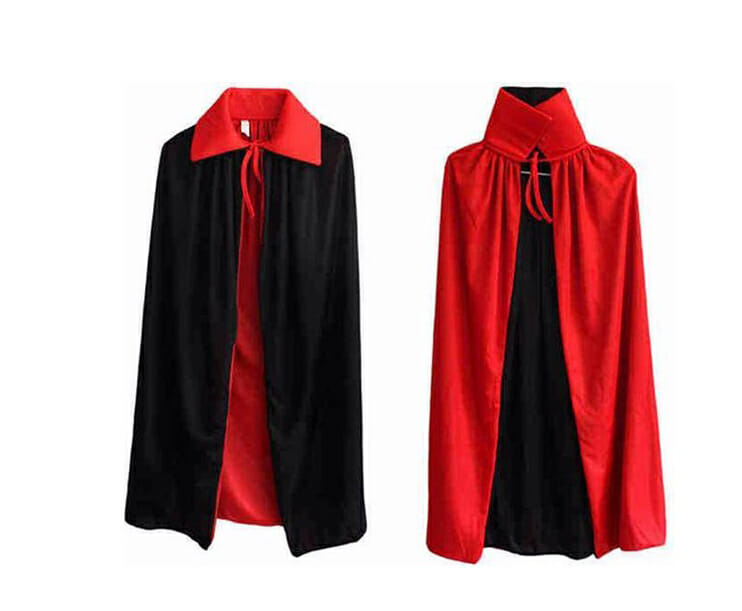 Halloween Vampier cape kinderen/volwassenen