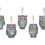 Diamond Painting Pandabeer + Uil +3D Hanger - Volwassenen - Kinderen - Sleutelhangers - Hobby