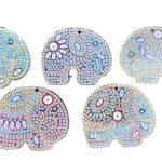 Diamond Painting Olifant + Uil +3D Hanger - Volwassenen - Kinderen - Sleutelhangers - Hobby