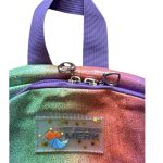 Schooltas - Rugzak Meisje - Rugtas - Regenboog - 42 x 34 x 12 cm - Pailletten - Sequin