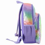 Schooltas - Rugzak Meisje - Rugtas - Regenboog - 42 x 34 x 12 cm - Pailletten - Sequin
