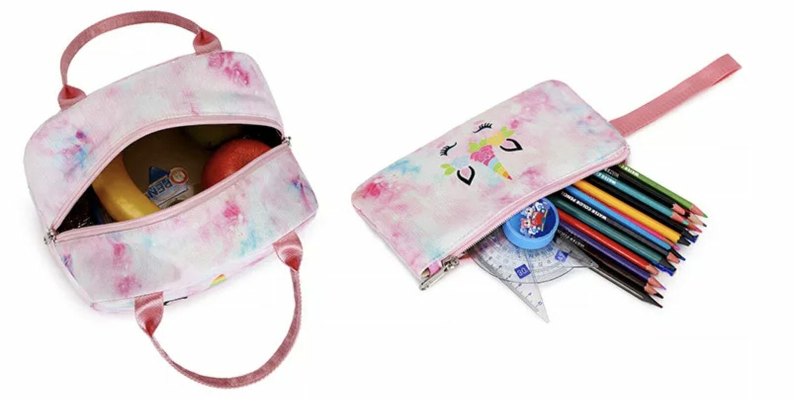 Schooltas - Rugzak Meisje - Rugtas - 44 x 29 x 14 cm - Roze / Paars - Afbeelding 9