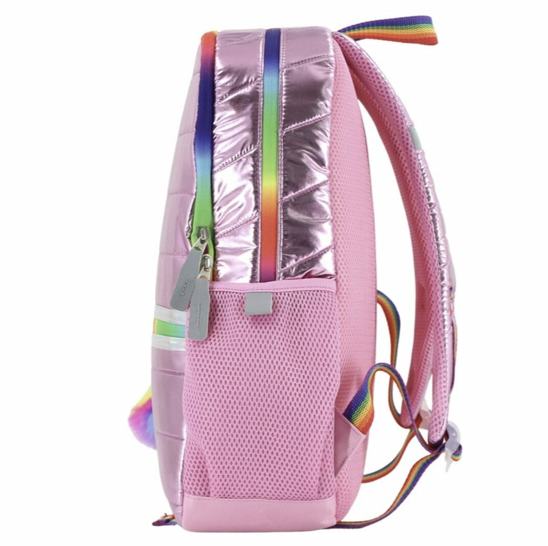 Schooltas - Rugzak Meisje - Rugtas - 44 x 29 x 14 cm - Roze / Paars - Afbeelding 3