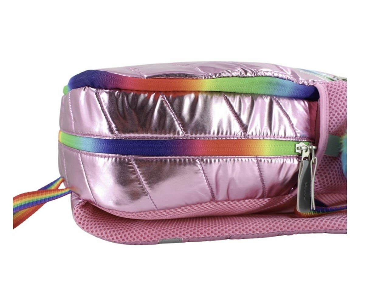 Schooltas - Rugzak Meisje - Rugtas - 44 x 29 x 14 cm - Roze / Paars - Afbeelding 4