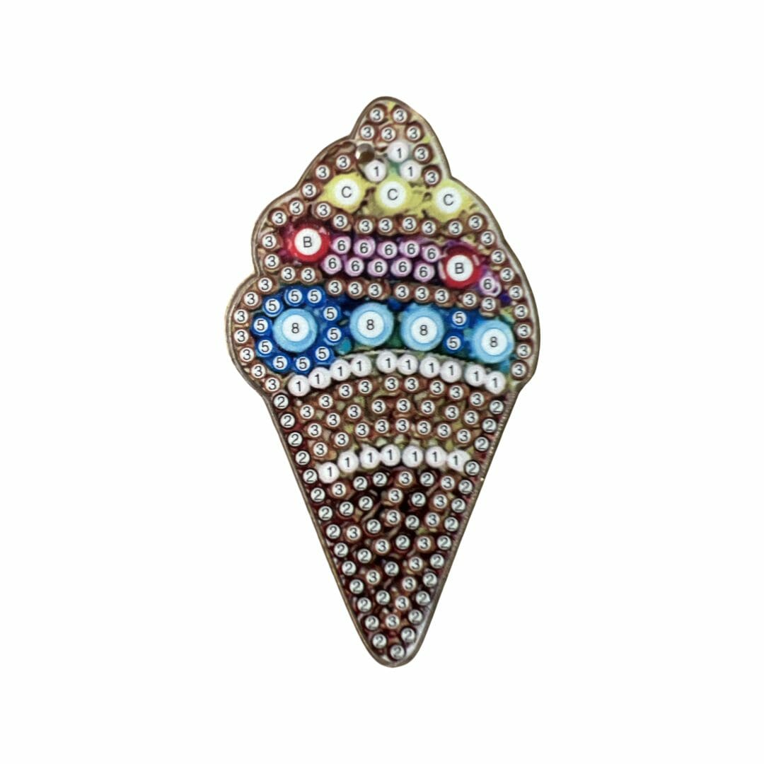 Diamond Painting Astronauten - Volwassenen - Kinderen - Sleutelhangers - Hobby - Afbeelding 8