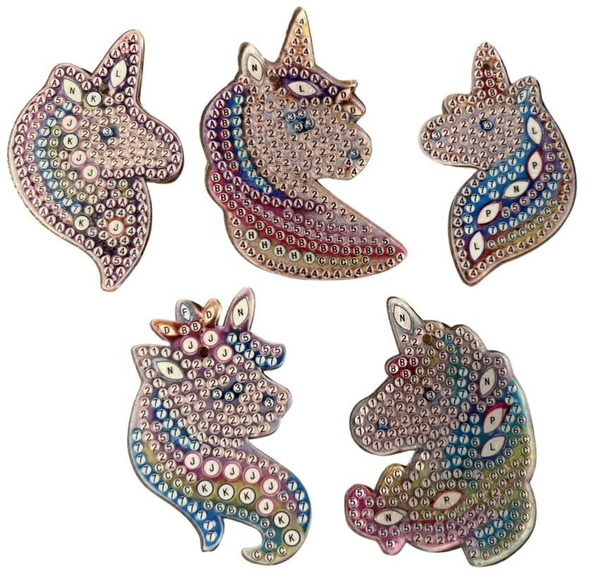 Diamond Painting Astronauten - Volwassenen - Kinderen - Sleutelhangers - Hobby - Afbeelding 10