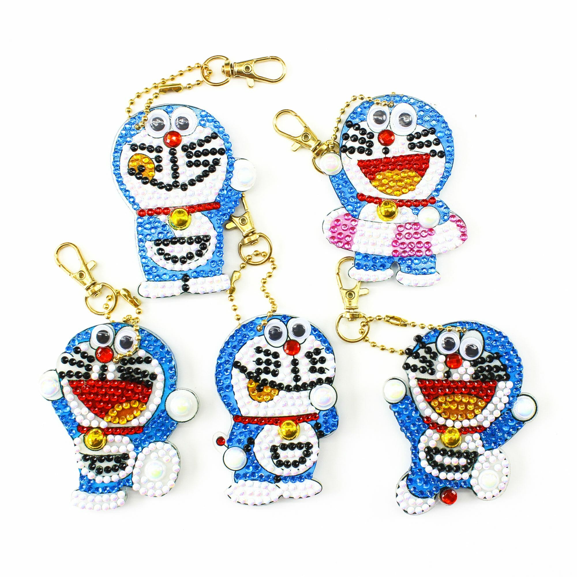 Diamond Painting Astronauten - Volwassenen - Kinderen - Sleutelhangers - Hobby