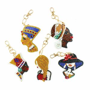 Diamond Painting Dames - Volwassenen - Kinderen - Sleutelhangers - Hobby