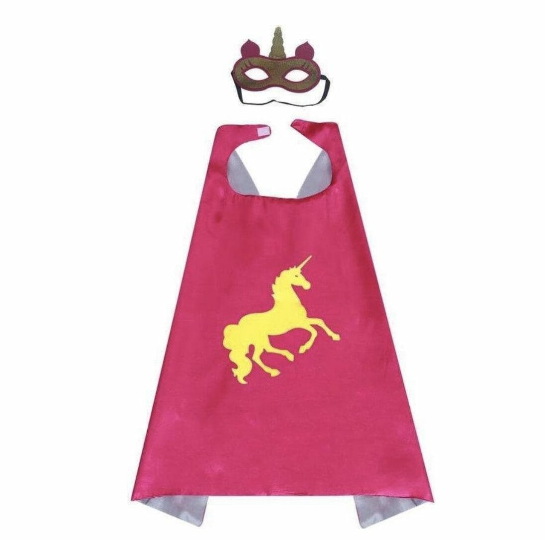 Eenhoorn|Unicorn Speelgoed | Verkleedpak | Cape | Masker | Handschoenen | Unicorn Hanger | Verkleedkleding Meisje - Afbeelding 3