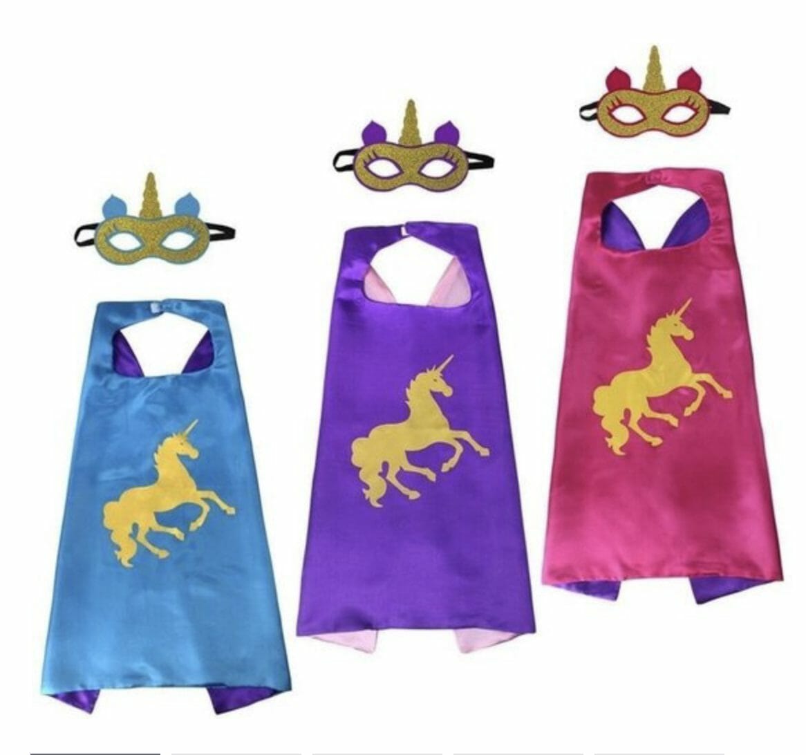 Eenhoorn|Unicorn Speelgoed | Verkleedpak | Cape | Masker | Handschoenen | Unicorn Hanger | Verkleedkleding Meisje