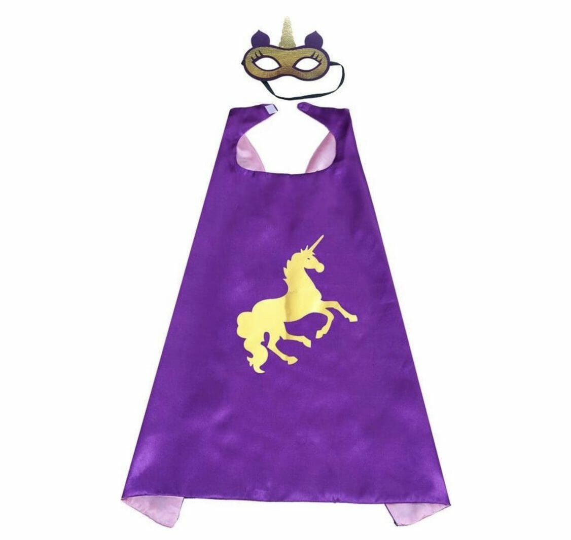 Eenhoorn|Unicorn Speelgoed | Verkleedpak | Cape | Masker | Handschoenen | Unicorn Hanger | Verkleedkleding Meisje - Afbeelding 4