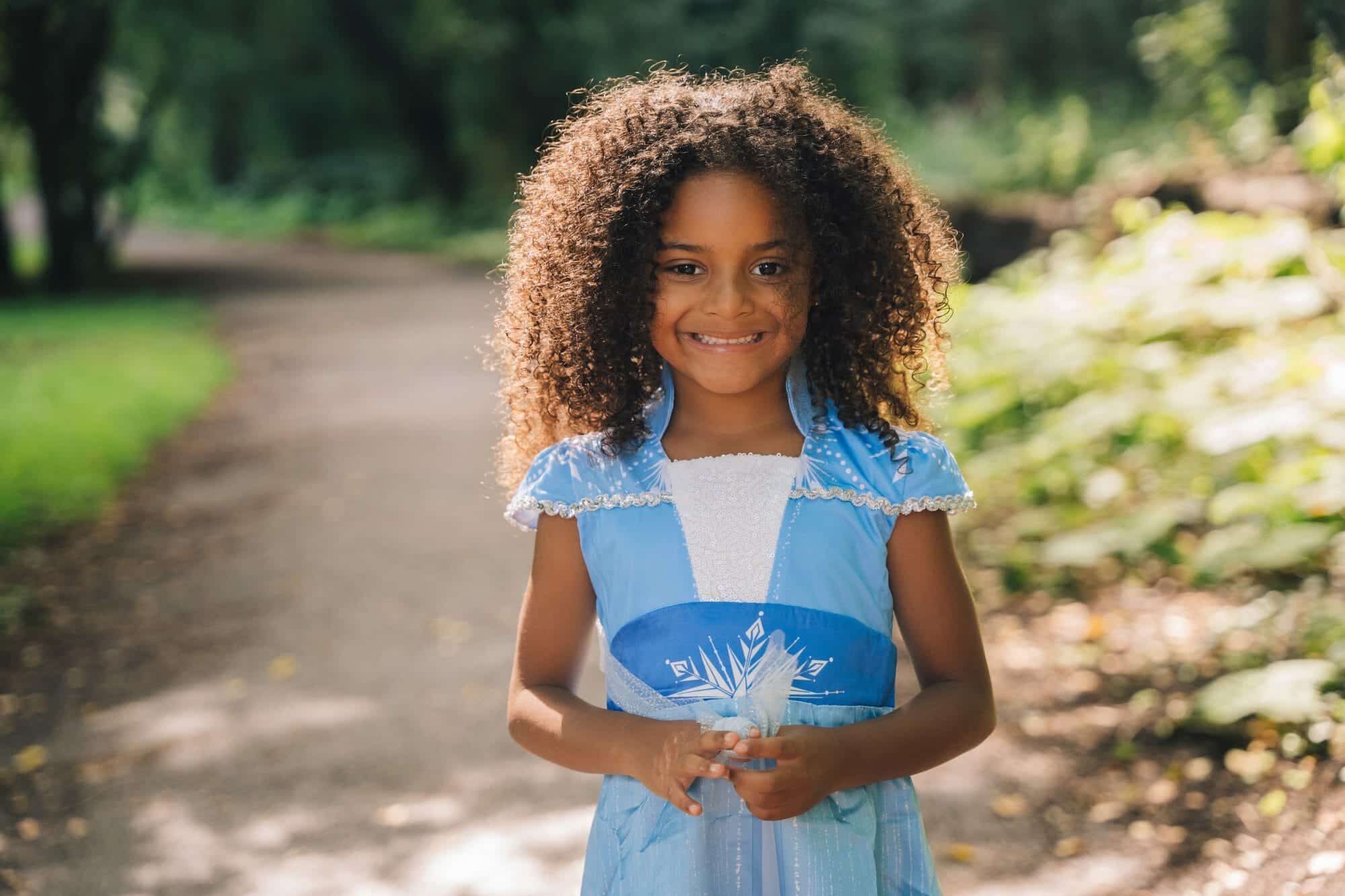 Elsa Jurk - Prinsessenjurk Meisje + Accessoires - Afbeelding 3