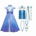 Elsa Jurk - Prinsessenjurk Meisje + Accessoires
