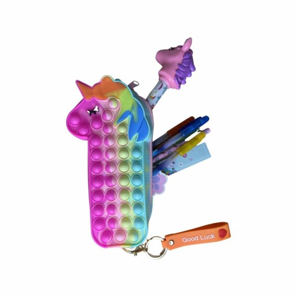 Fidget Toys - Pop It - fidget - unicorn etui / pennenzak - Afbeelding 7