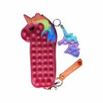 Fidget Toys - Pop It - fidget - unicorn etui / pennenzak