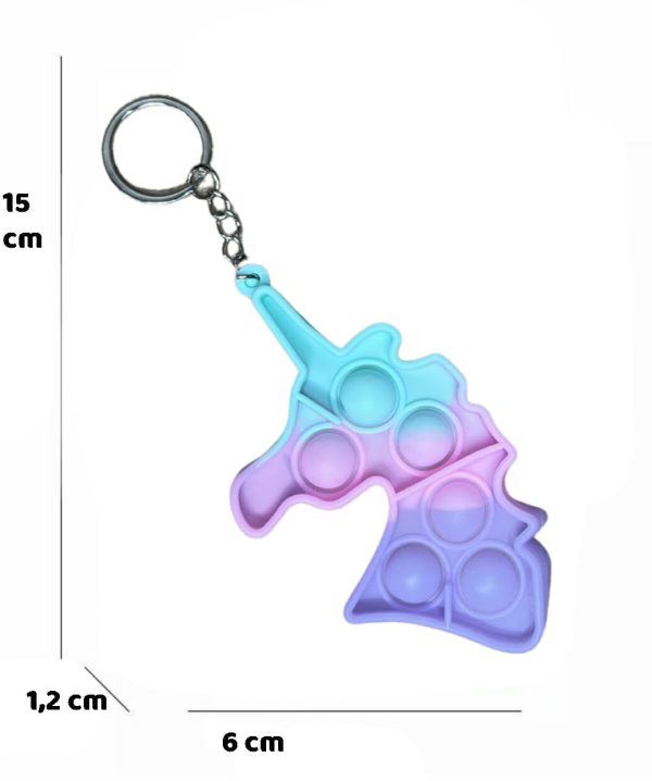 Fidget Toys - Pop It - fidget - unicorn etui / pennenzak - Afbeelding 2