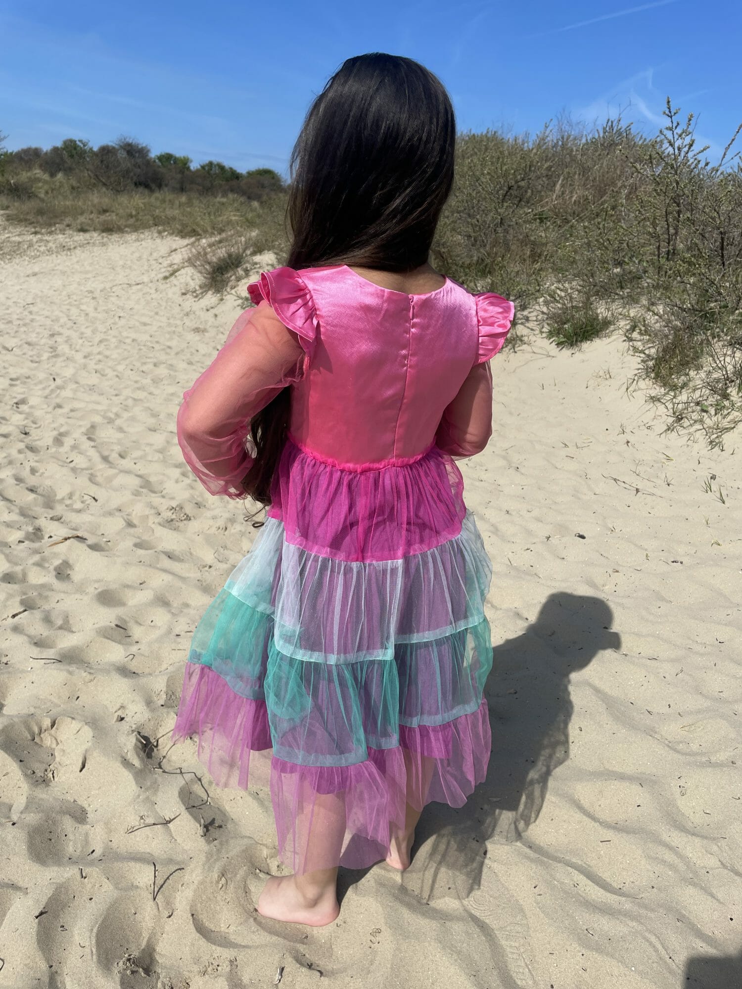 Het Betere Merk - Roze jurk met pailletten -Juwelen - Toverstaf - Kroon - Afbeelding 11