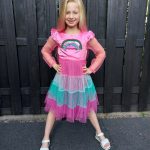 Het Betere Merk - Roze jurk met pailletten -Juwelen - Toverstaf - Kroon