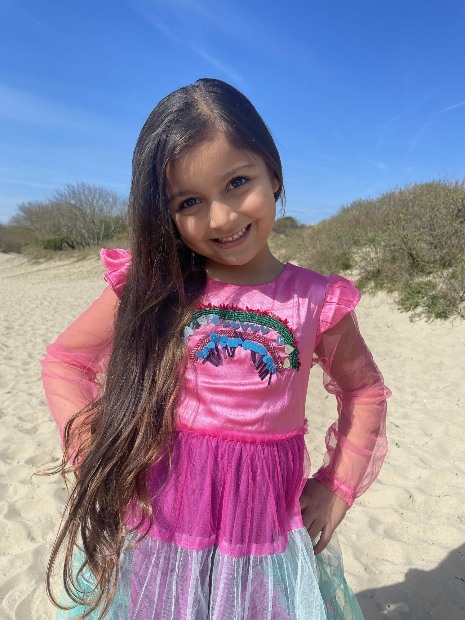 Het Betere Merk - Roze jurk met pailletten -Juwelen - Toverstaf - Kroon - Afbeelding 9