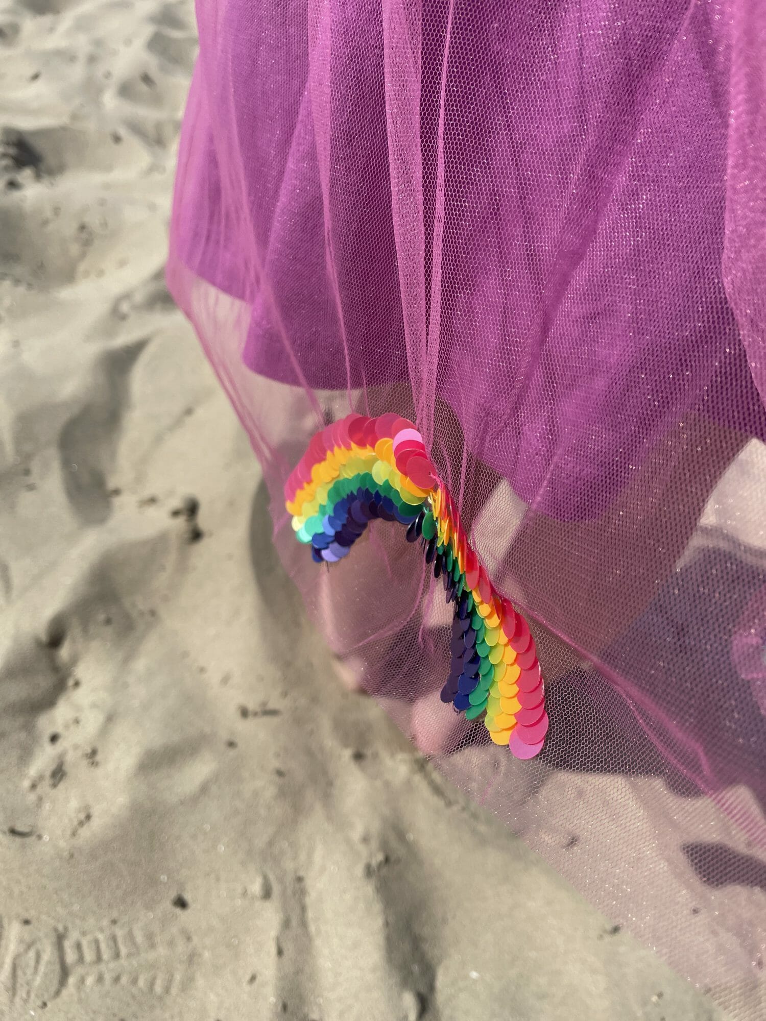 Het Betere Merk - Verkleedset - Roze rokje met pailletten + Accessoires - Afbeelding 10