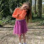 Het Betere Merk - Verkleedset - Roze rokje met pailletten + Accessoires